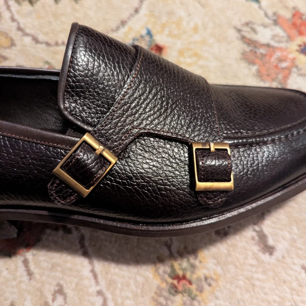 Vella Pais Ledonia Double Monk Strap Loafer (Men)